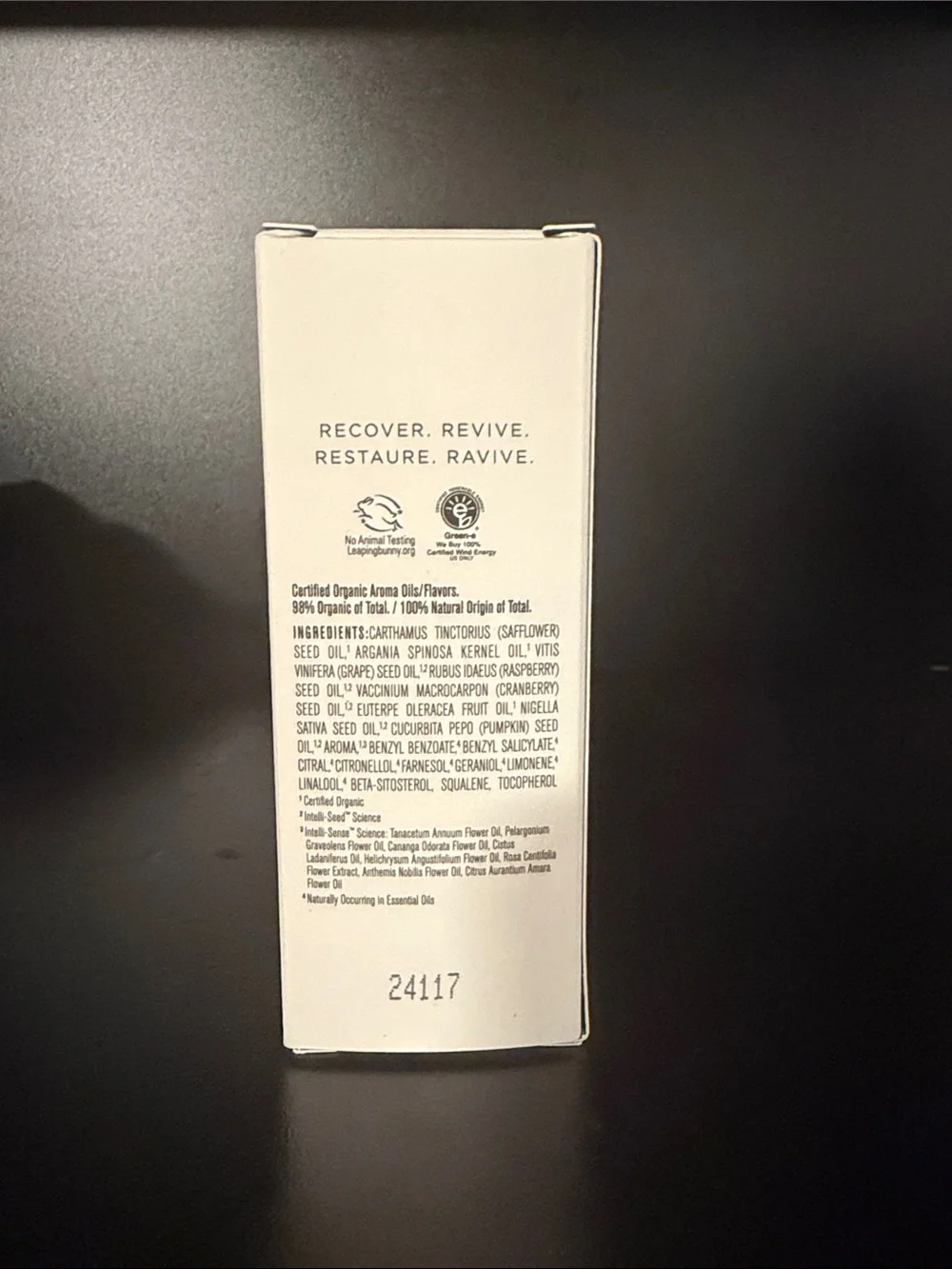 Liquid Green Face Oil